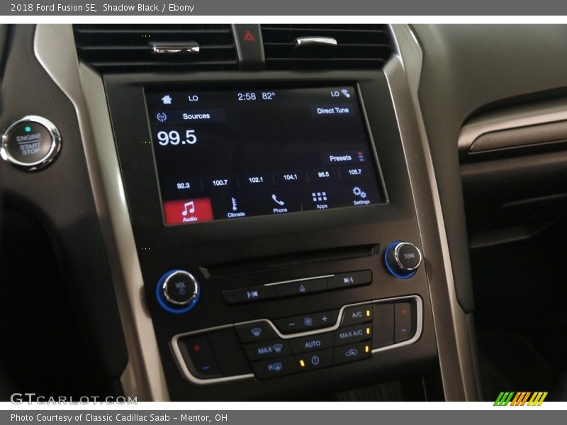 Shadow Black / Ebony 2018 Ford Fusion SE