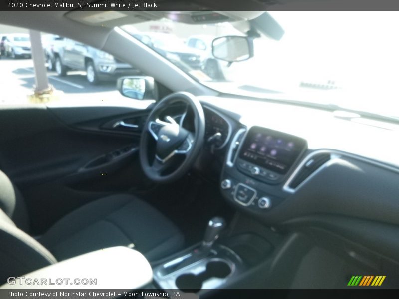 Summit White / Jet Black 2020 Chevrolet Malibu LS