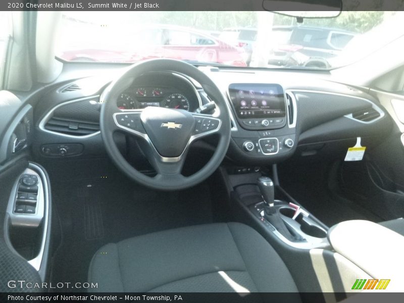 Summit White / Jet Black 2020 Chevrolet Malibu LS