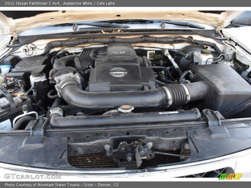 Avalanche White / Cafe Latte 2012 Nissan Pathfinder S 4x4