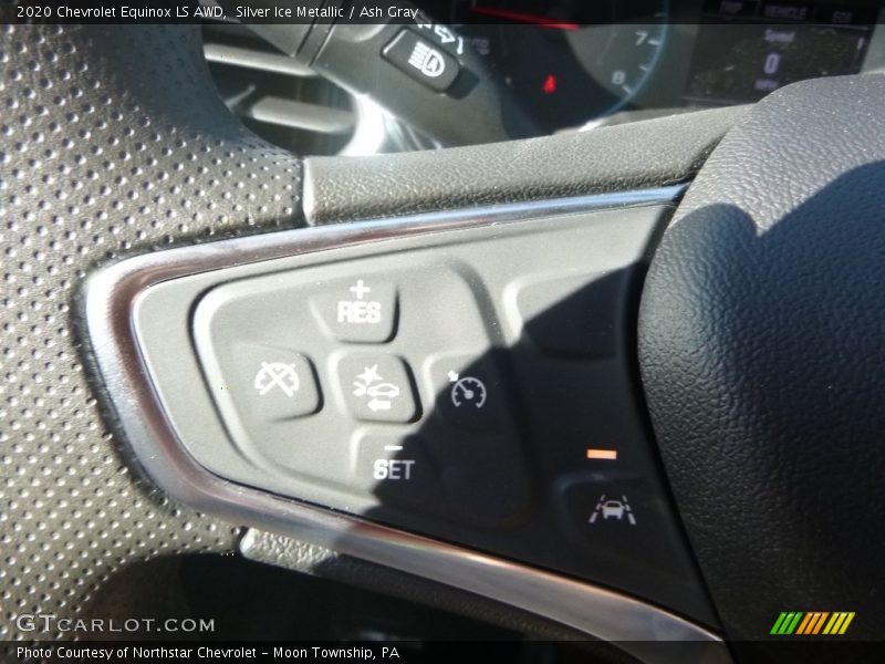 Silver Ice Metallic / Ash Gray 2020 Chevrolet Equinox LS AWD
