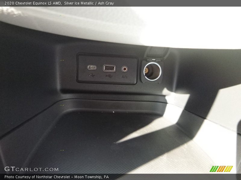 Silver Ice Metallic / Ash Gray 2020 Chevrolet Equinox LS AWD