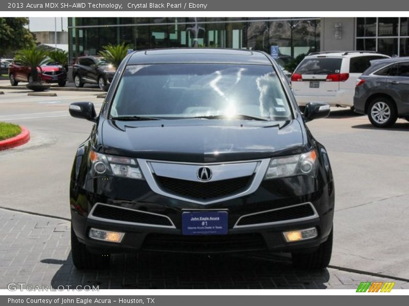 Crystal Black Pearl / Ebony 2013 Acura MDX SH-AWD Technology
