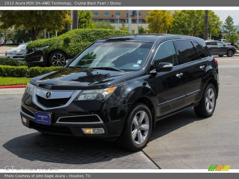 Crystal Black Pearl / Ebony 2013 Acura MDX SH-AWD Technology