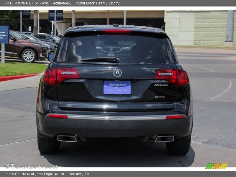 Crystal Black Pearl / Ebony 2013 Acura MDX SH-AWD Technology