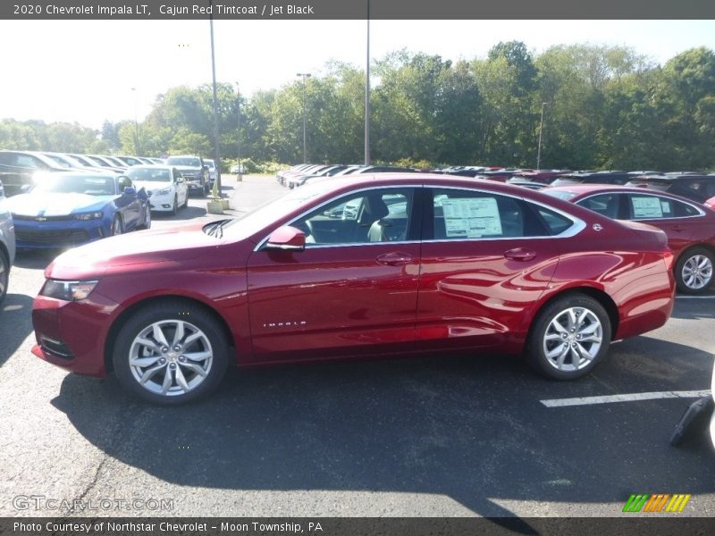 Cajun Red Tintcoat / Jet Black 2020 Chevrolet Impala LT