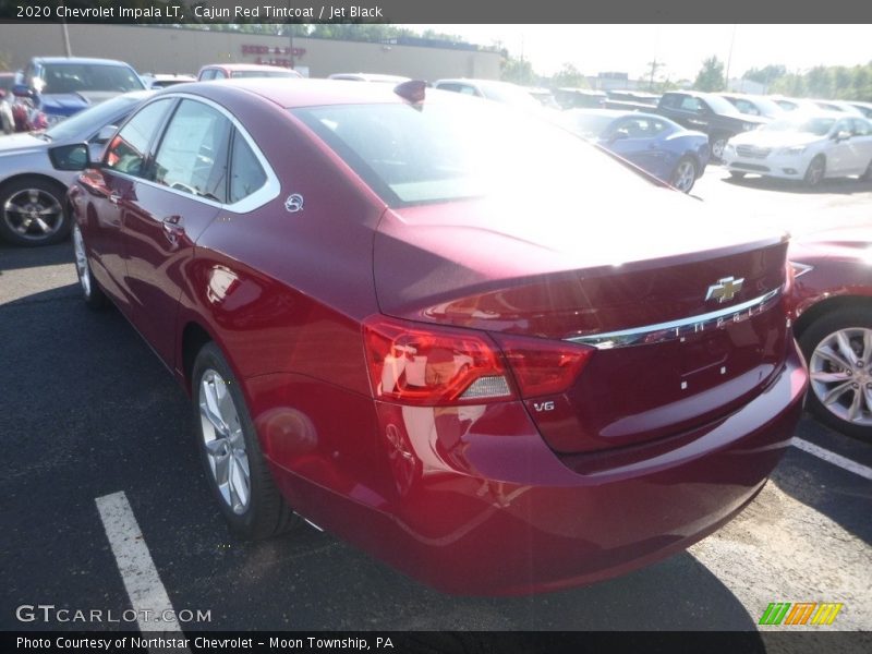 Cajun Red Tintcoat / Jet Black 2020 Chevrolet Impala LT