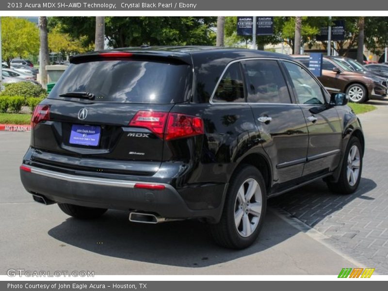 Crystal Black Pearl / Ebony 2013 Acura MDX SH-AWD Technology