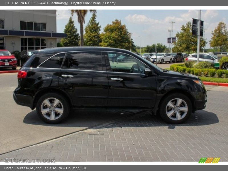 Crystal Black Pearl / Ebony 2013 Acura MDX SH-AWD Technology