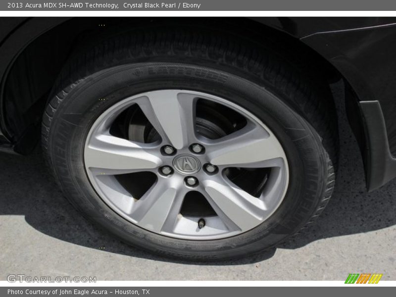 Crystal Black Pearl / Ebony 2013 Acura MDX SH-AWD Technology