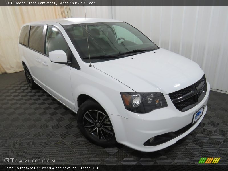 White Knuckle / Black 2018 Dodge Grand Caravan SE