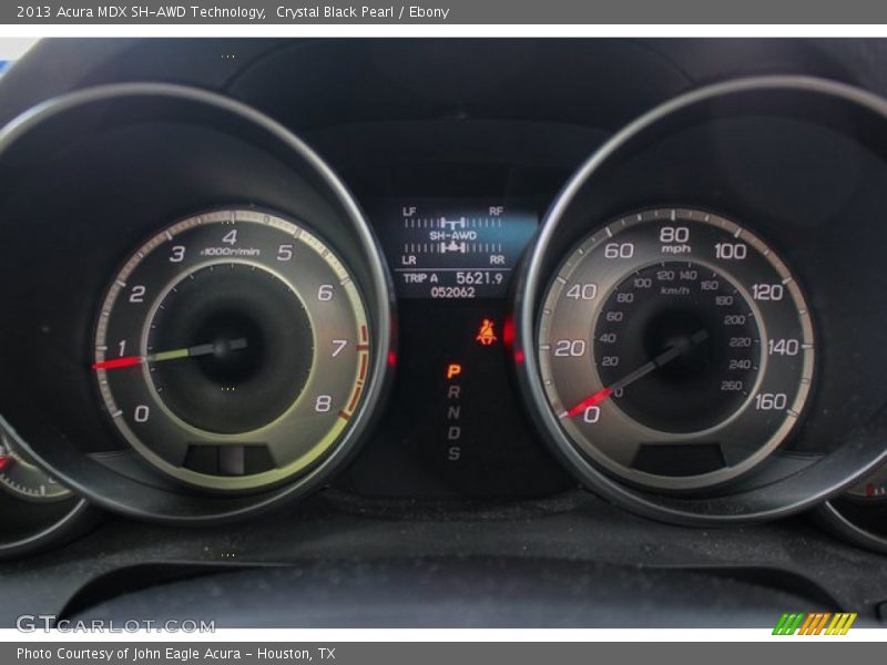 Crystal Black Pearl / Ebony 2013 Acura MDX SH-AWD Technology