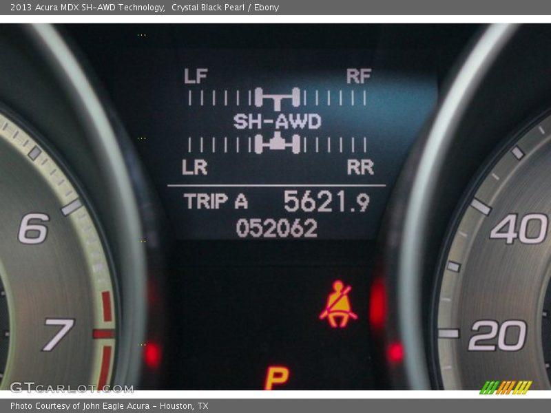 Crystal Black Pearl / Ebony 2013 Acura MDX SH-AWD Technology