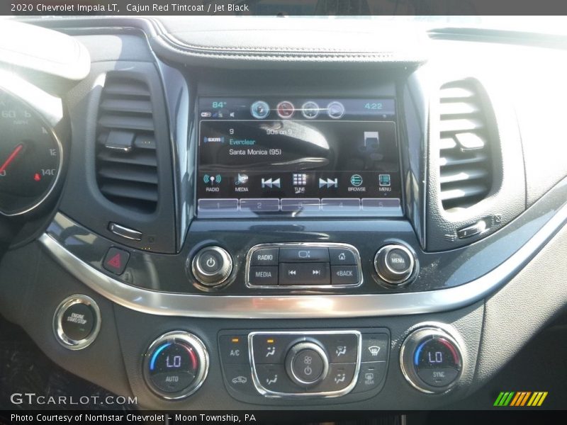 Controls of 2020 Impala LT