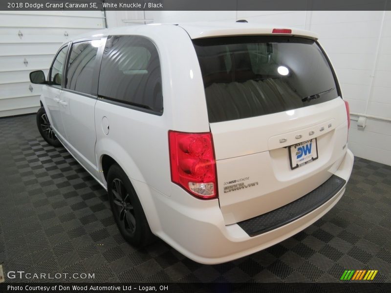 White Knuckle / Black 2018 Dodge Grand Caravan SE