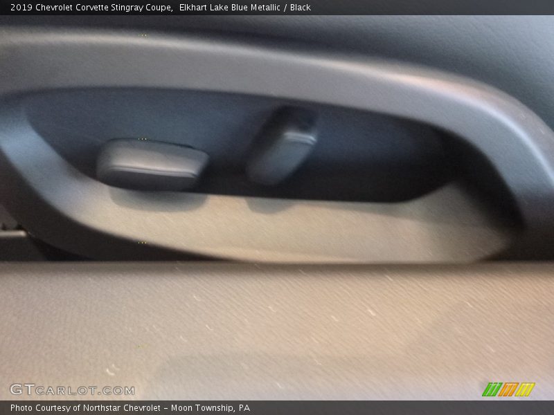 Elkhart Lake Blue Metallic / Black 2019 Chevrolet Corvette Stingray Coupe