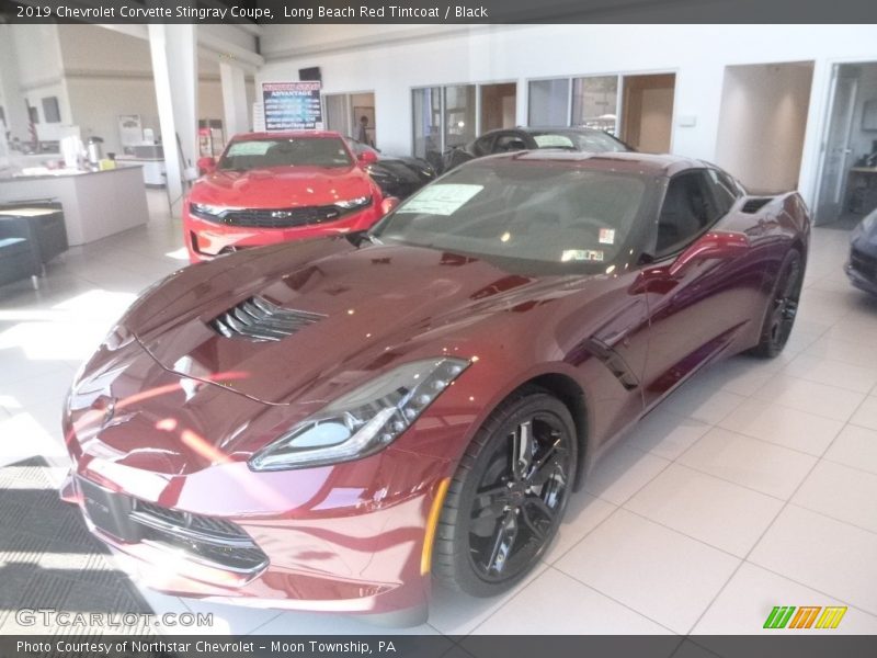 Long Beach Red Tintcoat / Black 2019 Chevrolet Corvette Stingray Coupe