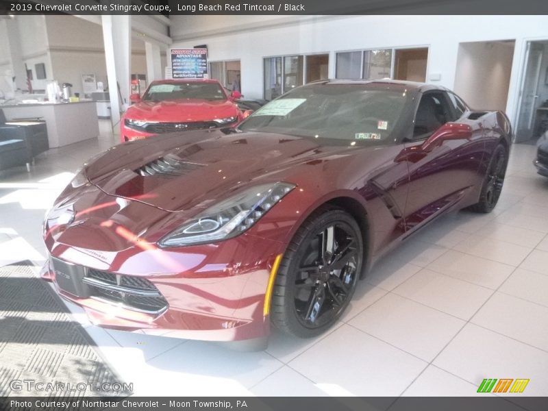 Long Beach Red Tintcoat / Black 2019 Chevrolet Corvette Stingray Coupe