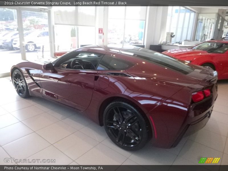 Long Beach Red Tintcoat / Black 2019 Chevrolet Corvette Stingray Coupe
