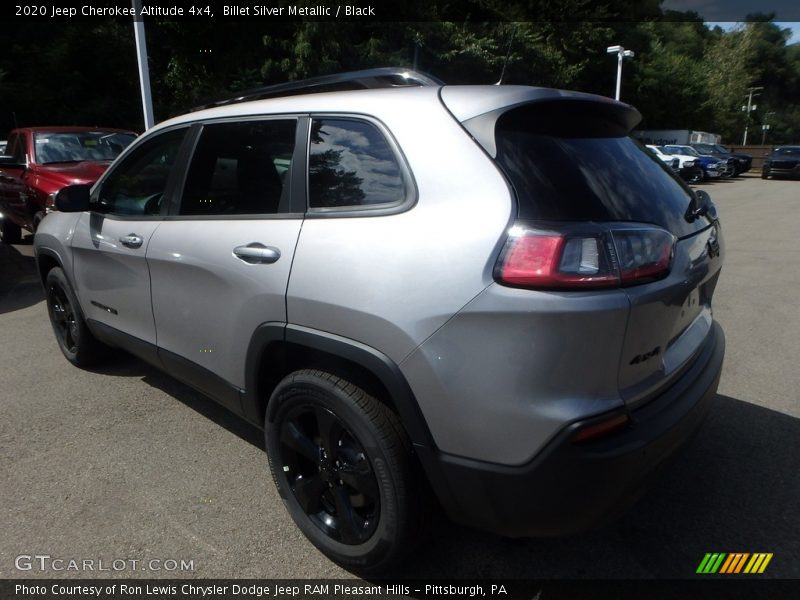 Billet Silver Metallic / Black 2020 Jeep Cherokee Altitude 4x4