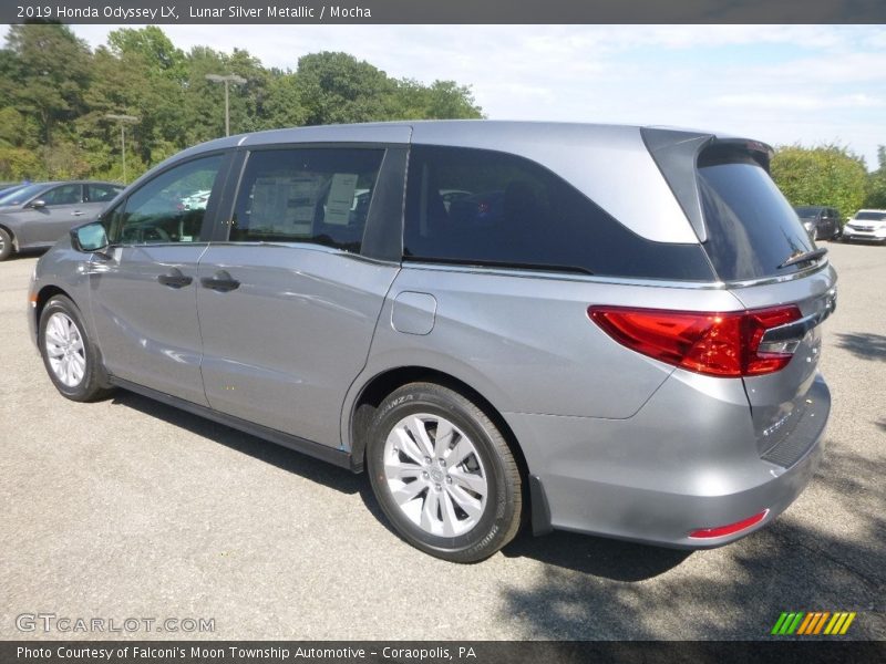 Lunar Silver Metallic / Mocha 2019 Honda Odyssey LX