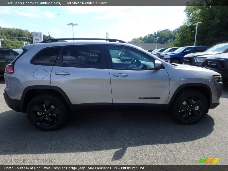 Billet Silver Metallic / Black 2020 Jeep Cherokee Altitude 4x4
