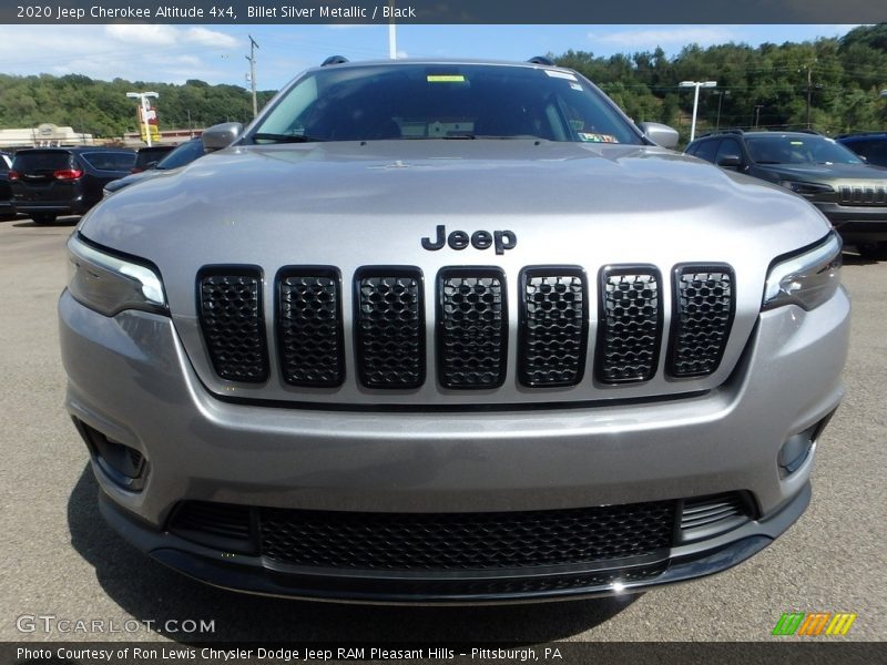 Billet Silver Metallic / Black 2020 Jeep Cherokee Altitude 4x4