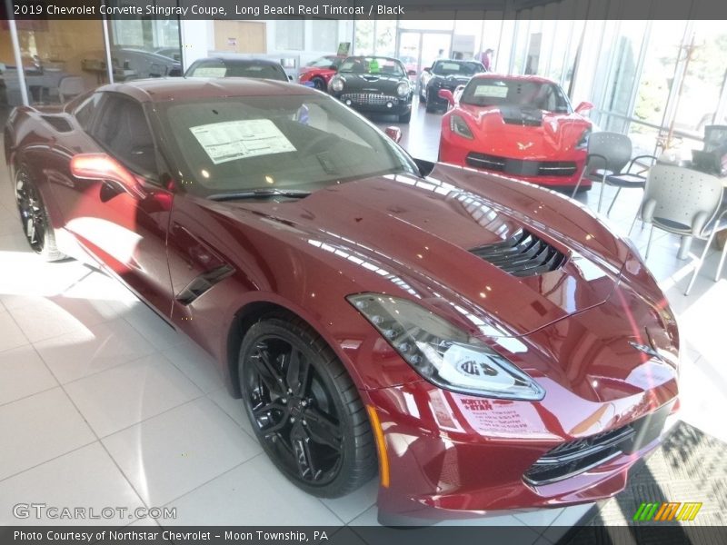 2019 Corvette Stingray Coupe Long Beach Red Tintcoat
