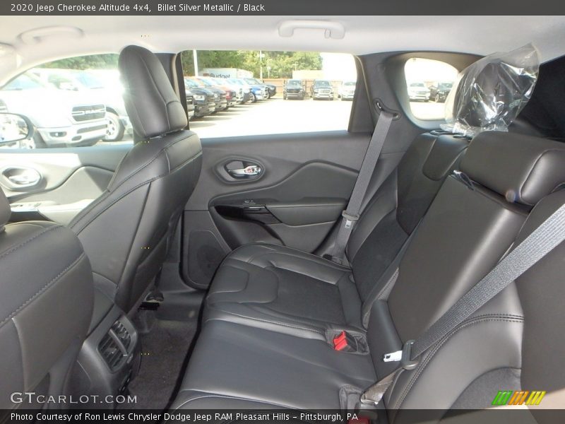 Rear Seat of 2020 Cherokee Altitude 4x4