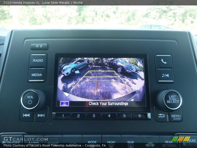 Lunar Silver Metallic / Mocha 2019 Honda Odyssey LX