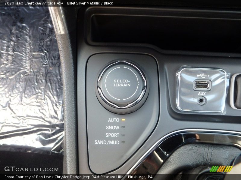 Controls of 2020 Cherokee Altitude 4x4