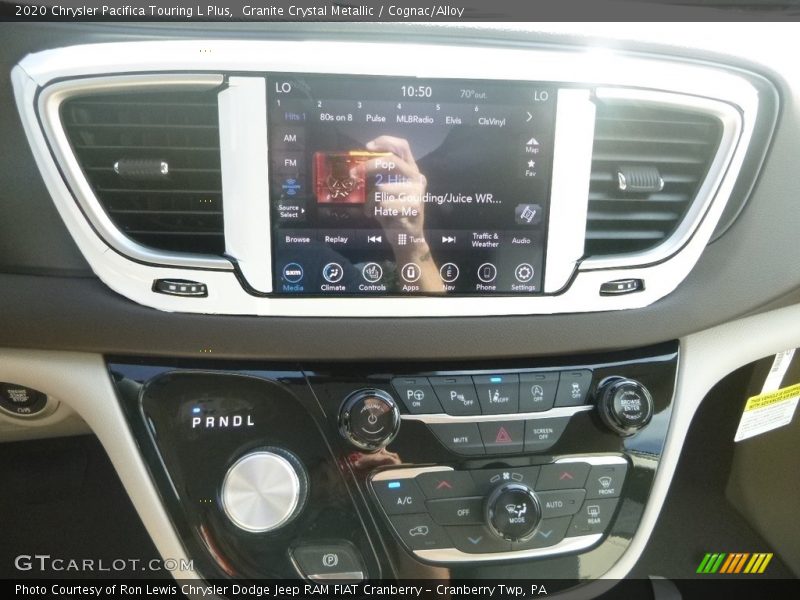 Controls of 2020 Pacifica Touring L Plus