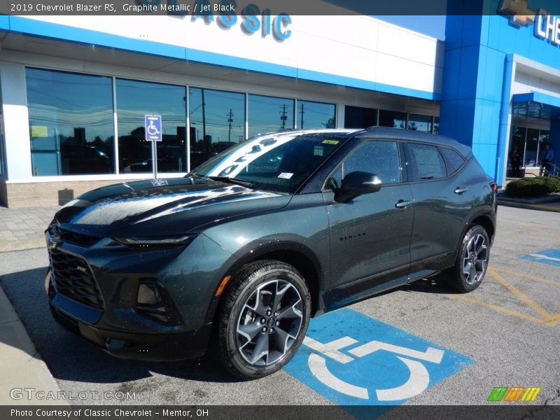 Graphite Metallic / Jet Black 2019 Chevrolet Blazer RS