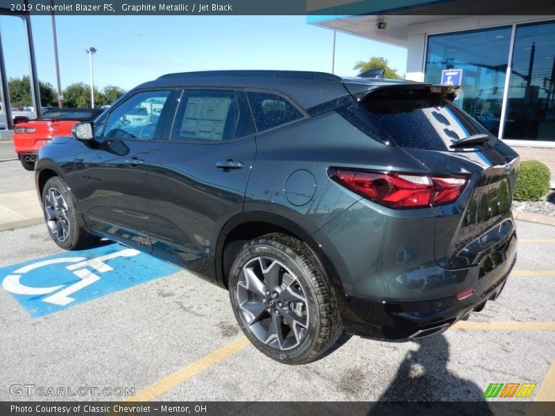 Graphite Metallic / Jet Black 2019 Chevrolet Blazer RS