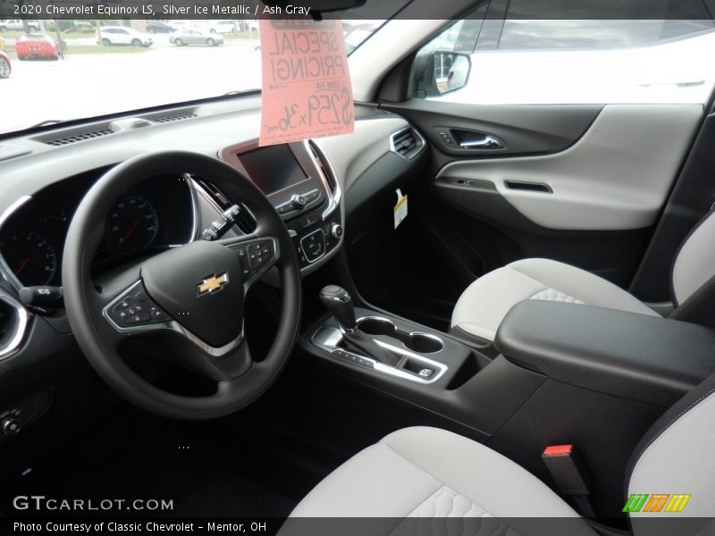 Front Seat of 2020 Equinox LS