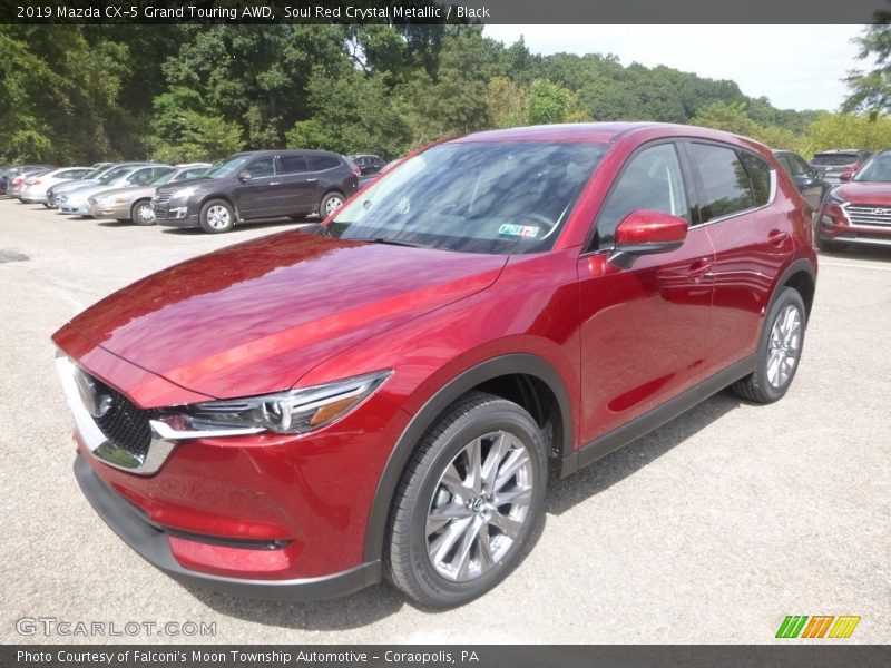 Soul Red Crystal Metallic / Black 2019 Mazda CX-5 Grand Touring AWD