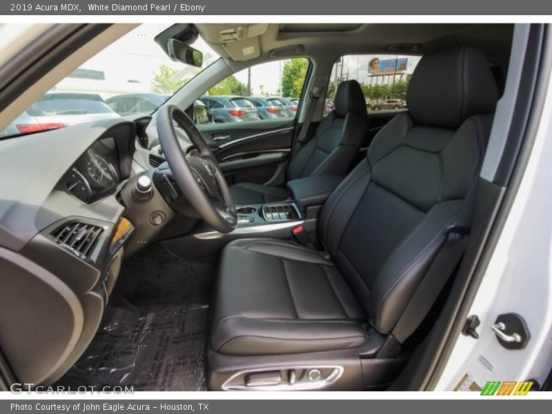 White Diamond Pearl / Ebony 2019 Acura MDX