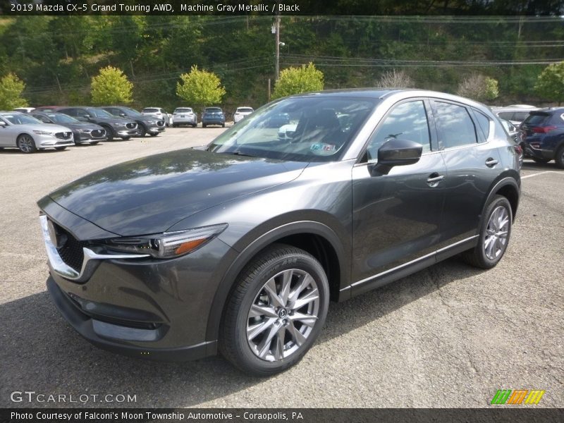 Machine Gray Metallic / Black 2019 Mazda CX-5 Grand Touring AWD