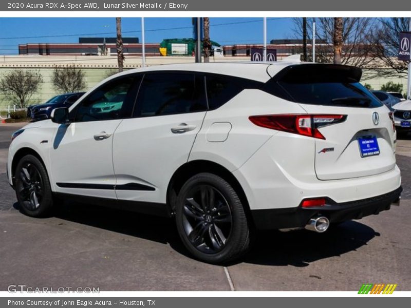 Lunar Silver Metallic / Ebony 2020 Acura RDX A-Spec AWD