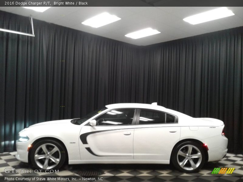 Bright White / Black 2016 Dodge Charger R/T