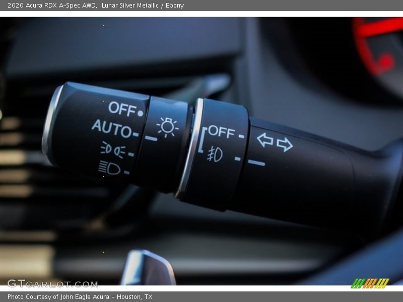 Lunar Silver Metallic / Ebony 2020 Acura RDX A-Spec AWD