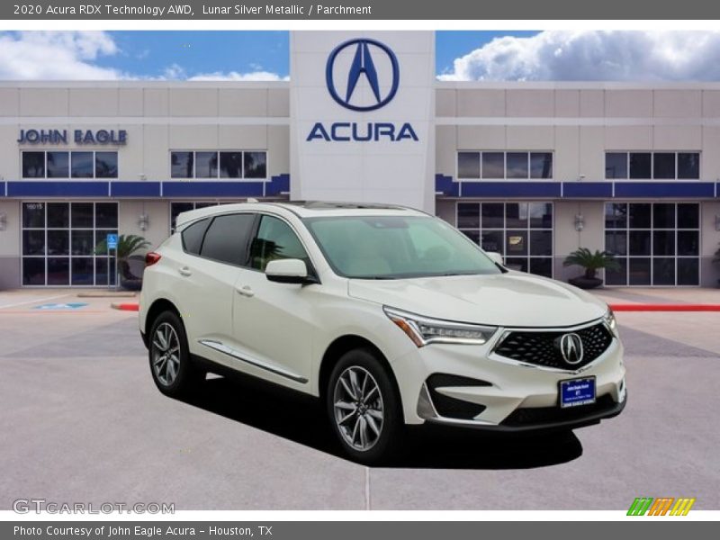Lunar Silver Metallic / Parchment 2020 Acura RDX Technology AWD