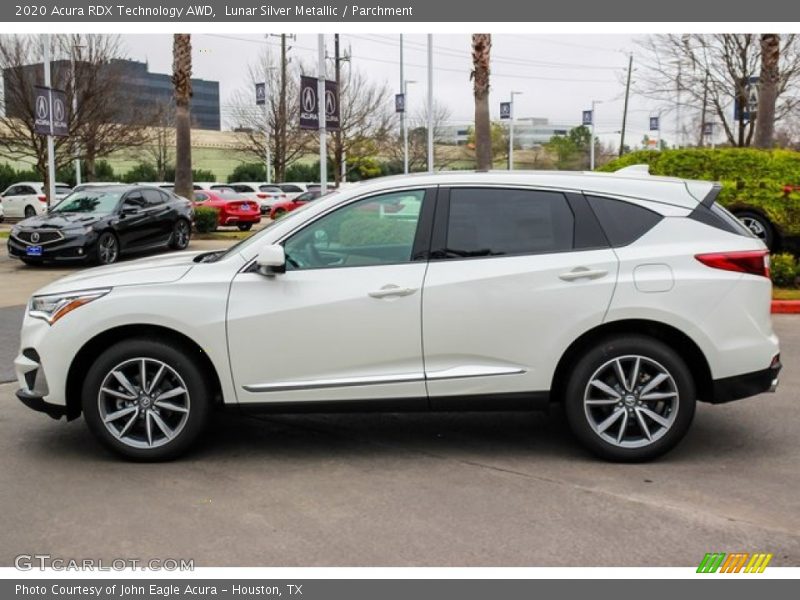 Lunar Silver Metallic / Parchment 2020 Acura RDX Technology AWD