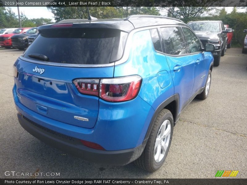 Laser Blue Pearl / Black 2019 Jeep Compass Latitude 4x4
