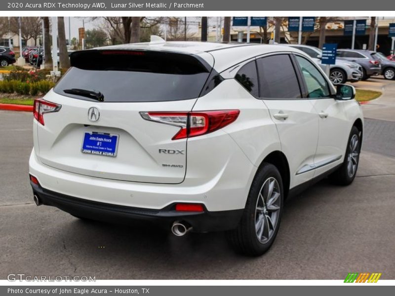 Lunar Silver Metallic / Parchment 2020 Acura RDX Technology AWD