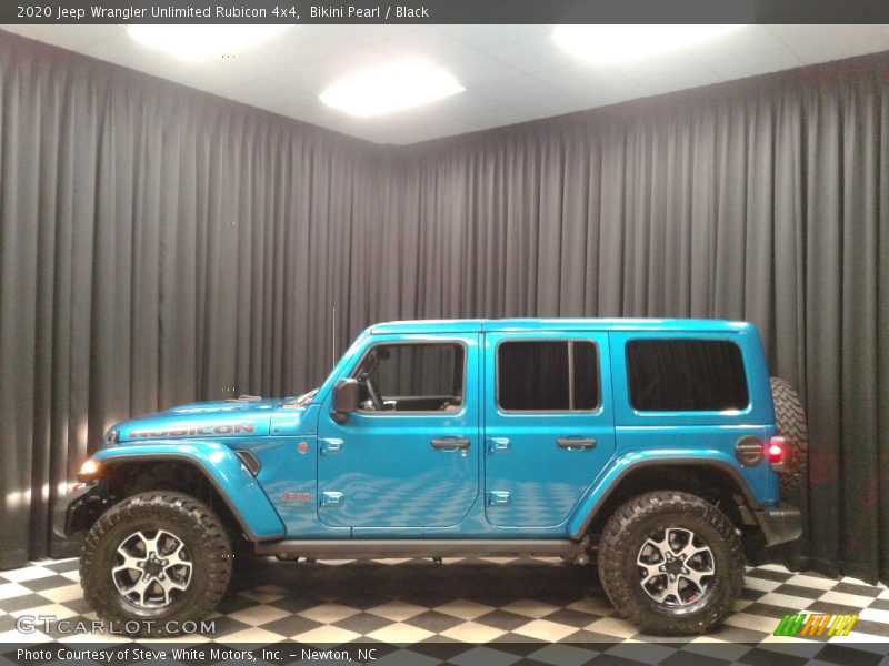 Bikini Pearl / Black 2020 Jeep Wrangler Unlimited Rubicon 4x4