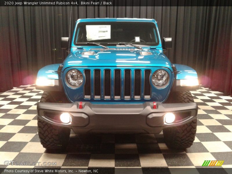 Bikini Pearl / Black 2020 Jeep Wrangler Unlimited Rubicon 4x4