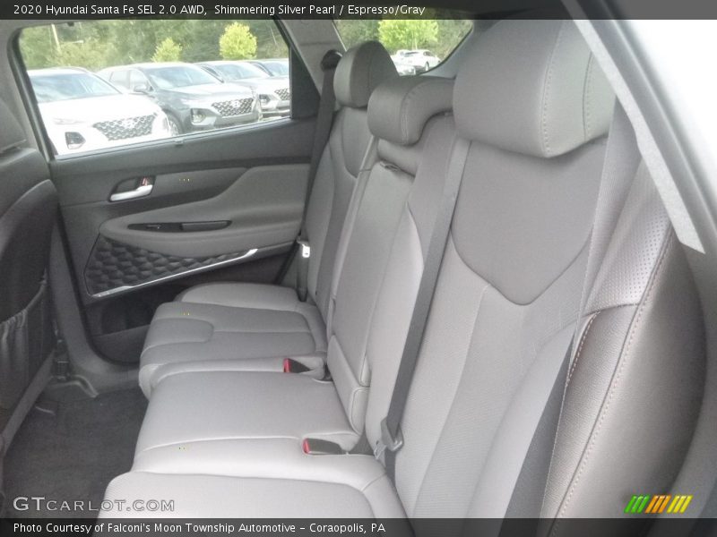 Rear Seat of 2020 Santa Fe SEL 2.0 AWD