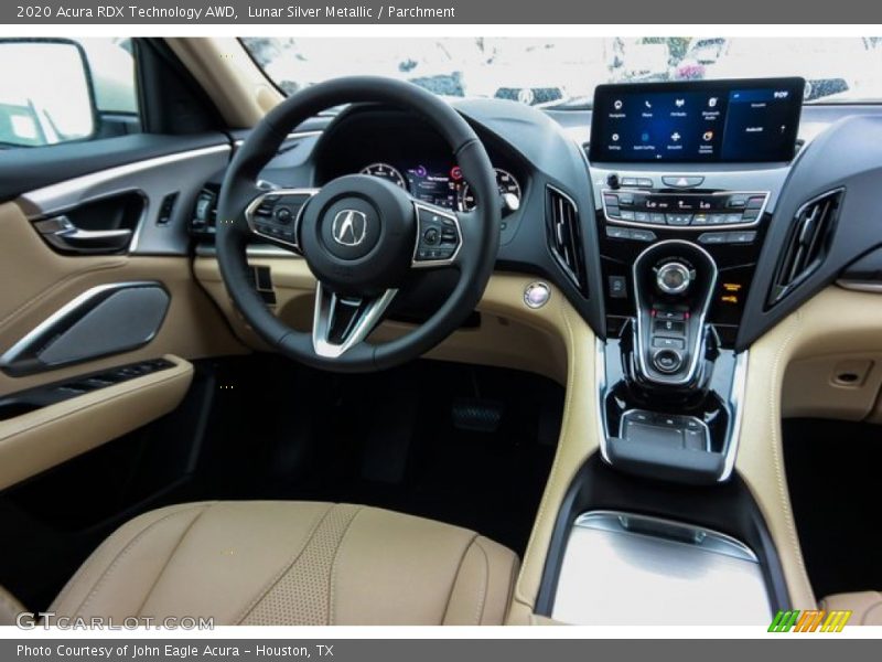 Lunar Silver Metallic / Parchment 2020 Acura RDX Technology AWD