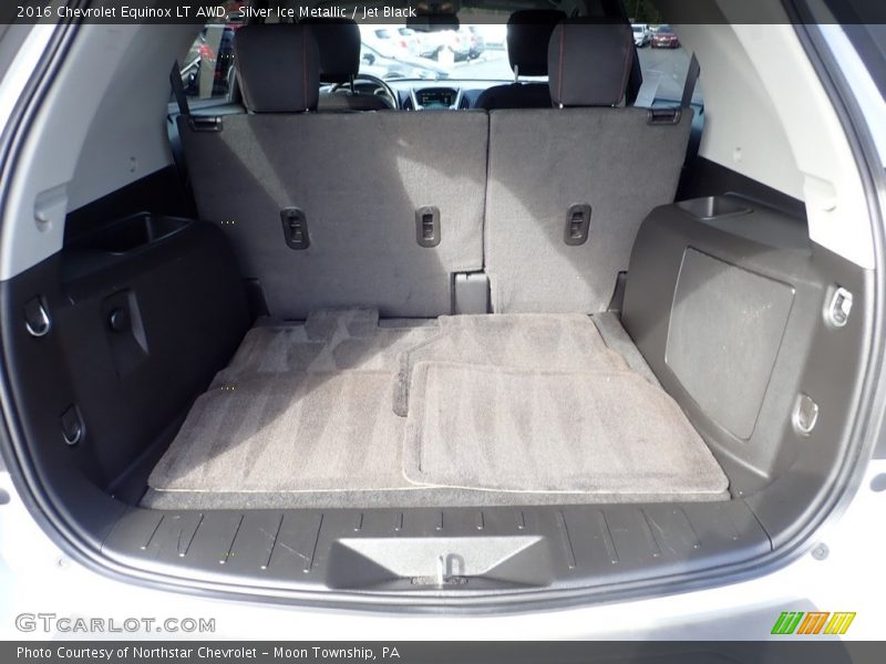 Silver Ice Metallic / Jet Black 2016 Chevrolet Equinox LT AWD